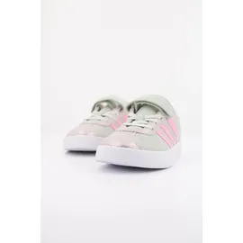adidas VL Court 3.0 Unisex Kinder Linen Green/Bliss Pink 31