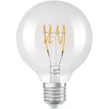 Osram LED Leuchtmittel Globe 80 E27 4,8 W warmweiß klar