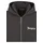 dropsize Super Heavy Oversize Blank Zip Hoodie", - Schwarz