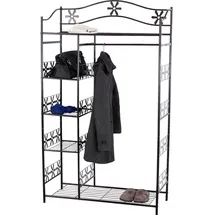 MCW Garderobenständer Bern-G Schwarz