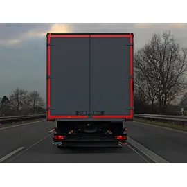 LAS Reflektorband selbstklebend Rot