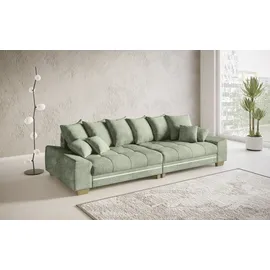 Mr. Couch Big-Sofa »Nikita II« RGB-LED, Bluetooth-Soundsystem, wahlweise mit Kaltschaum grün