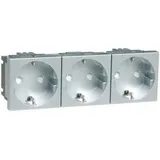 PEHA by Honeywell Steckdose 1-fach Aluminium Grau 1 St.