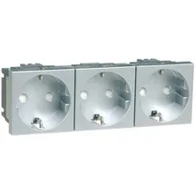 PEHA by Honeywell Steckdose 1-fach Aluminium Grau 1 St.
