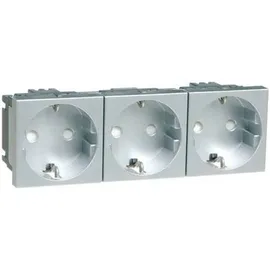 PEHA by Honeywell Steckdose 1-fach Aluminium Grau 1 St.
