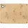 Chef Aid Bambus-Schneidebrett 1 Stück 35 x 25 x 1,5 cm Holz