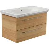 Fackelmann Waschtisch »Waschplatz-Set milano 2-teilig braun