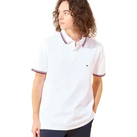 Tommy Hilfiger Poloshirt SLIM POLO Kurzarm Poloshirts Herren, Weiß (White), S