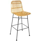Atmosphera Barstuhl Kubu - Metall Und Rattan Atmosphera Créateur D'Intérieur