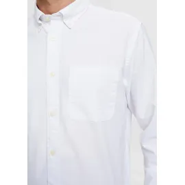 Selected Langarmhemd Regular Fit Weiß XXL