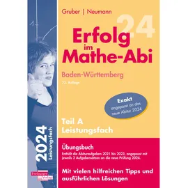 Freiburger Verlag Erfolg im Mathe-Abi 2024 Leistungsfach Teil A Baden-Württemberg