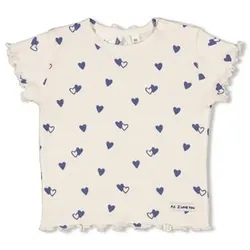 Feetje T-Shirt Ringel Summer Denim Natur, 62