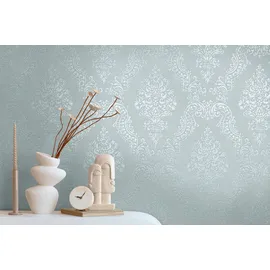 A.S. Création Pure Elegance Vliestapete 10 m x 0,64 m 1 St Grau/ Silber 397653