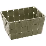 Wenko Aufbewahrungskorb Adria Mini Long 19 x 14 x 9 cm schwarz