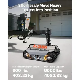 Vevor Elektrischer Trailer Mover Anhängerrangierer 4082 kg