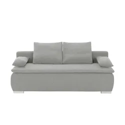 smart Schlafsofa  Leonie ¦ grau ¦ Maße (cm): B: 198 H: 92 T: 90