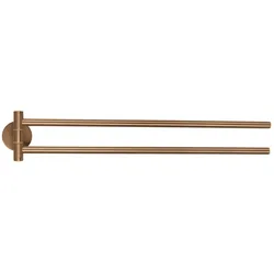 tesa MOON BRONZE Handtuchhalter zweiarmig, Accessoires, bronze