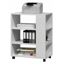 matkam Druckertisch 60 x 40 x 74 cm Weiß