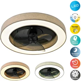 OTTO home Vittor 51 cm Deckenventilator Beige