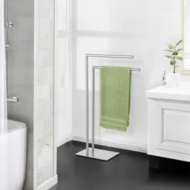 Wenko Recco Handtuchständer Edelstahl Silber