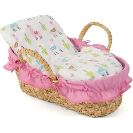 Bayer Chic 2000 Puppentragetasche 45 cm Lama rosa 233 08