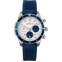 Norqain Chronograph Adventure Sport NPA1201A2IC/I121/15AR.18S - silber