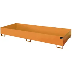 Regalwanne 3300 2 lackiert RAL2000 Gelborange Umwelt Lagertechnik