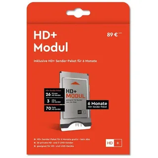 HD+ Modul inkl. HD+ Sender-Paket für (6 Monate)