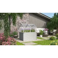 Vitavia Zola Frühbeet Alu Silber HKP 4 mm 1,00 m2