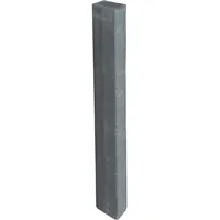 Diephaus Rechteckpalisade 120 x 20 x 8 cm anthrazit