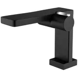 Bernstein Design Waschtischarmatur Bernstein NT3220B hoher Auslauf Wasserhahn Schwarz