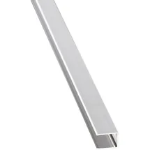 Gutta U-Profil 200 cm 16 mm Silber