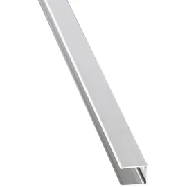 Gutta U-Profil 200 cm 16 mm Silber