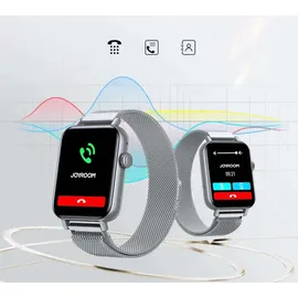 Joyroom JR-FT5 IP68 Smartwatch mit Anrufannahmefunktion – Silber Touchscreen,