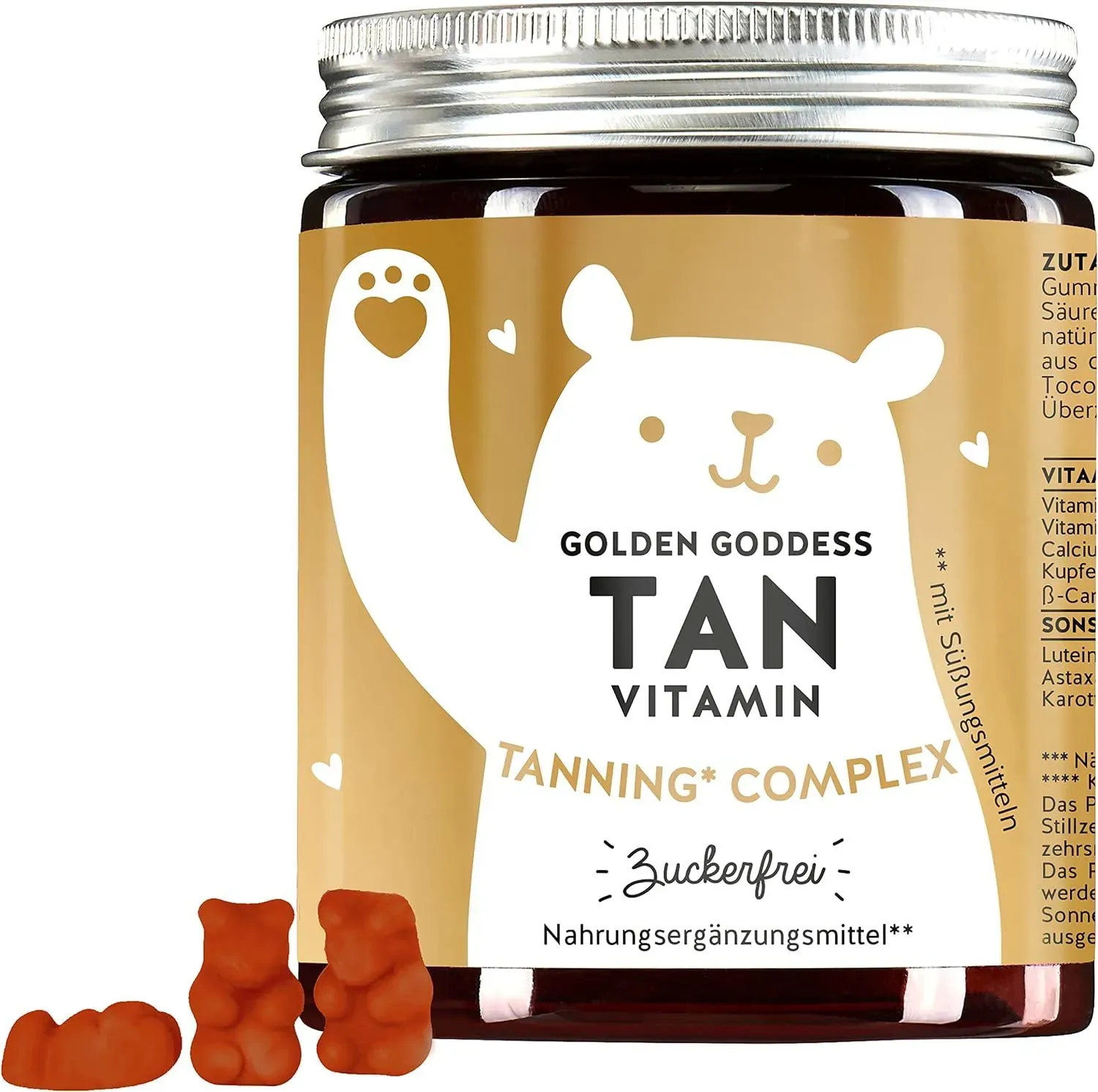 Bears With Benefits Golden Goddess Tan Vitamin