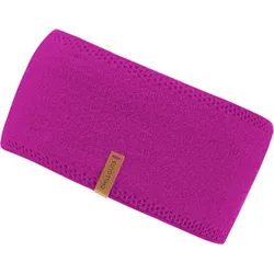Stirnband CHILLOUTS "Neo Headband", Damen, pink, Feinstrick, Materialmix, Mützen Stirnband, Breites Stirnband, Ohrenwärmer gefüttert