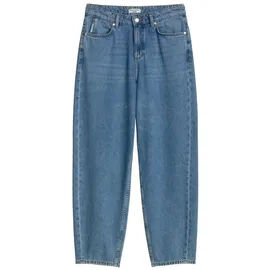 Marc O'Polo Marc OߴPolo Denim Damen Jeanshose Cropped Barrel-Jeans, Blau (Medium Blue Multi 51), W31/L32 - 31W / 32L