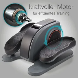 eloneo Mini-Ellipsentrainer Schwarz