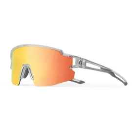ROCKBROS Fahrradbrille Kinder polarisiert UV-Schutz Grau