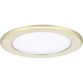 Paulmann LED Möbel-Einbauleuchte gold matt Ø 6,5 cm warmweiß 3er Set