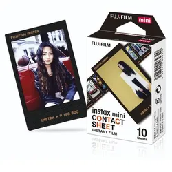 Fujifilm Instax Mini Film Contact Sheet