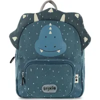 Trixie Rucksack - wasserdichter Schulranzen - Mr. Triceratops - Dino - Blau