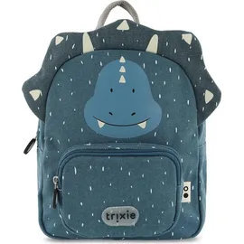 Trixie Rucksack - wasserdichter Schulranzen - Mr. Triceratops - Dino - Blau
