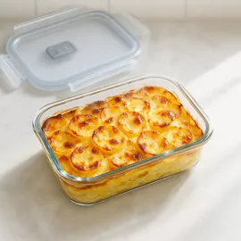 Relaxdays Frischhaltedose 1040 ml 3 St.