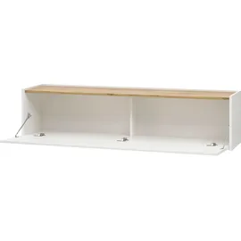 Home Affaire Wohnwand HOME AFFAIRE "City/Giron, moderne Anbauwand, Komplettset in vielen Farben verfügbar", weiß, B:340cm H:180cm T:30cm, Holzwerkstoff, Kastenmöbel-Sets, Wohnwand, enthält drei Hängeschränke & zwei Wandboards