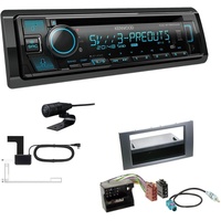 Kenwood CD-Receiver Radio DAB+ Bluetooth für Ford Transit 2006-2013 anthrazit