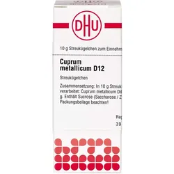 CUPRUM METALLICUM D 12 Globuli 10 g