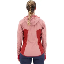 Salewa Puez Hybrid Polarlite Kapuzenfleece - Syrah Melange - XS