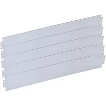 Wiltec Rasenkante 1000 x 14 cm 10 Stück grau