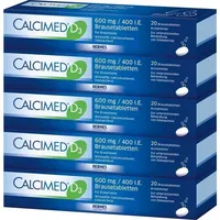 Hermes Arzneimittel Calcimed D3 600 mg/400 I.E. Brausetabletten